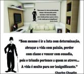 Adesivo Charlie Chaplin medida 44x100 CM