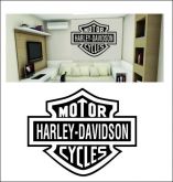 Adesivo Harley MEDINDO 55X70CM